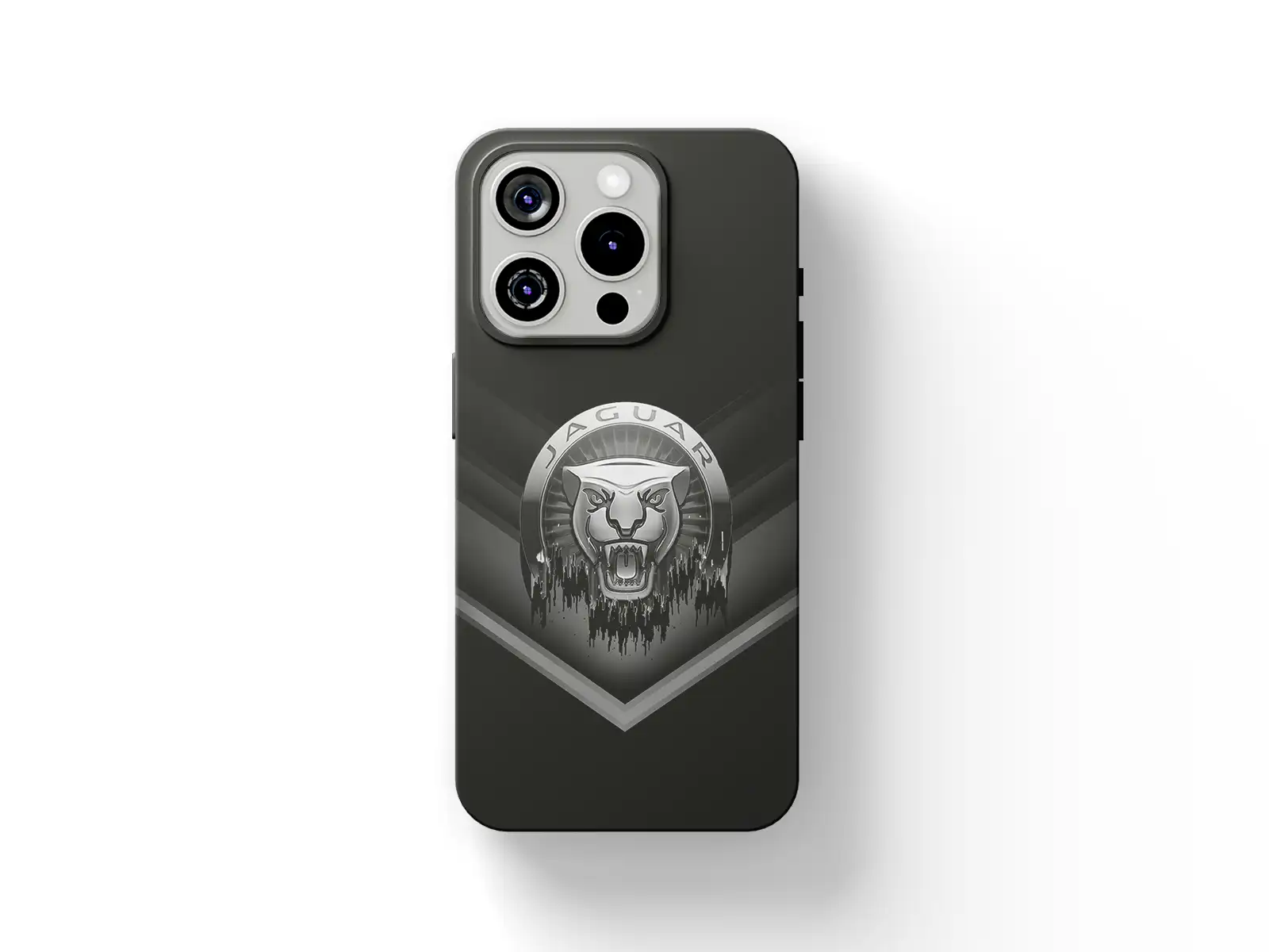 Jaguar Coque Silicone Smartphone Design Minimal Stylé